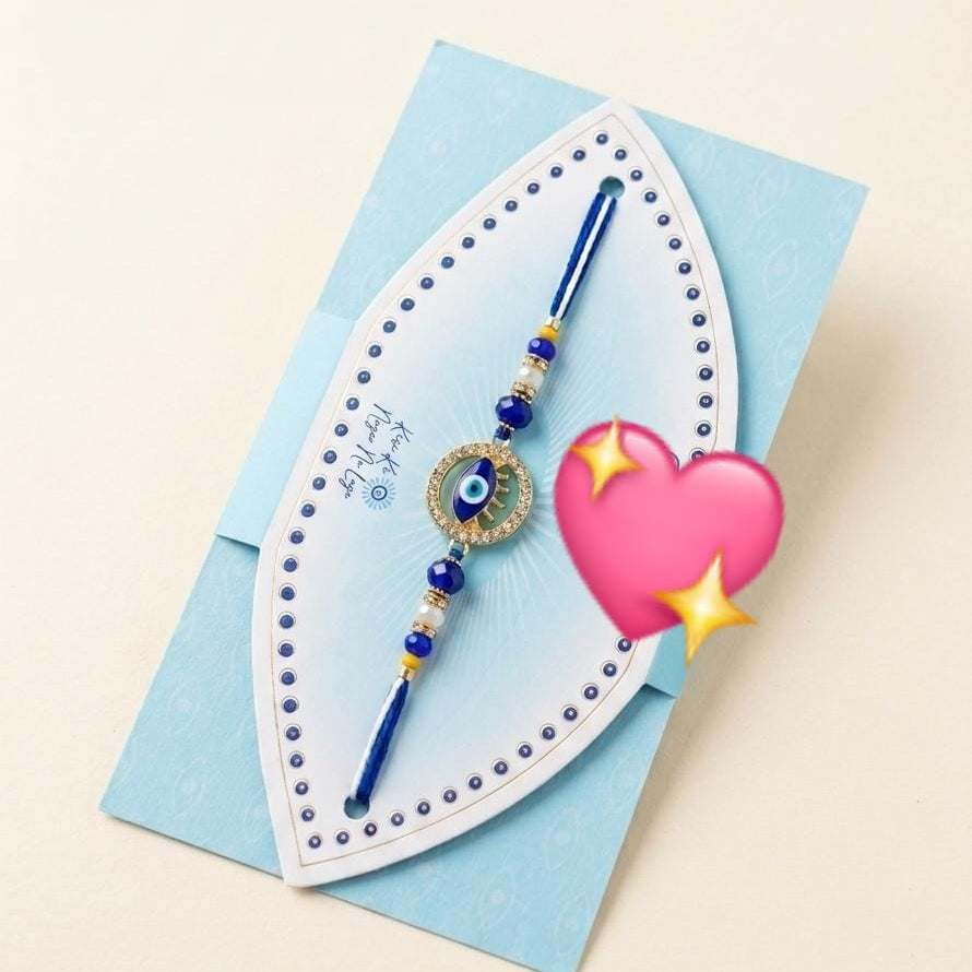 Blue Shield Rakhi